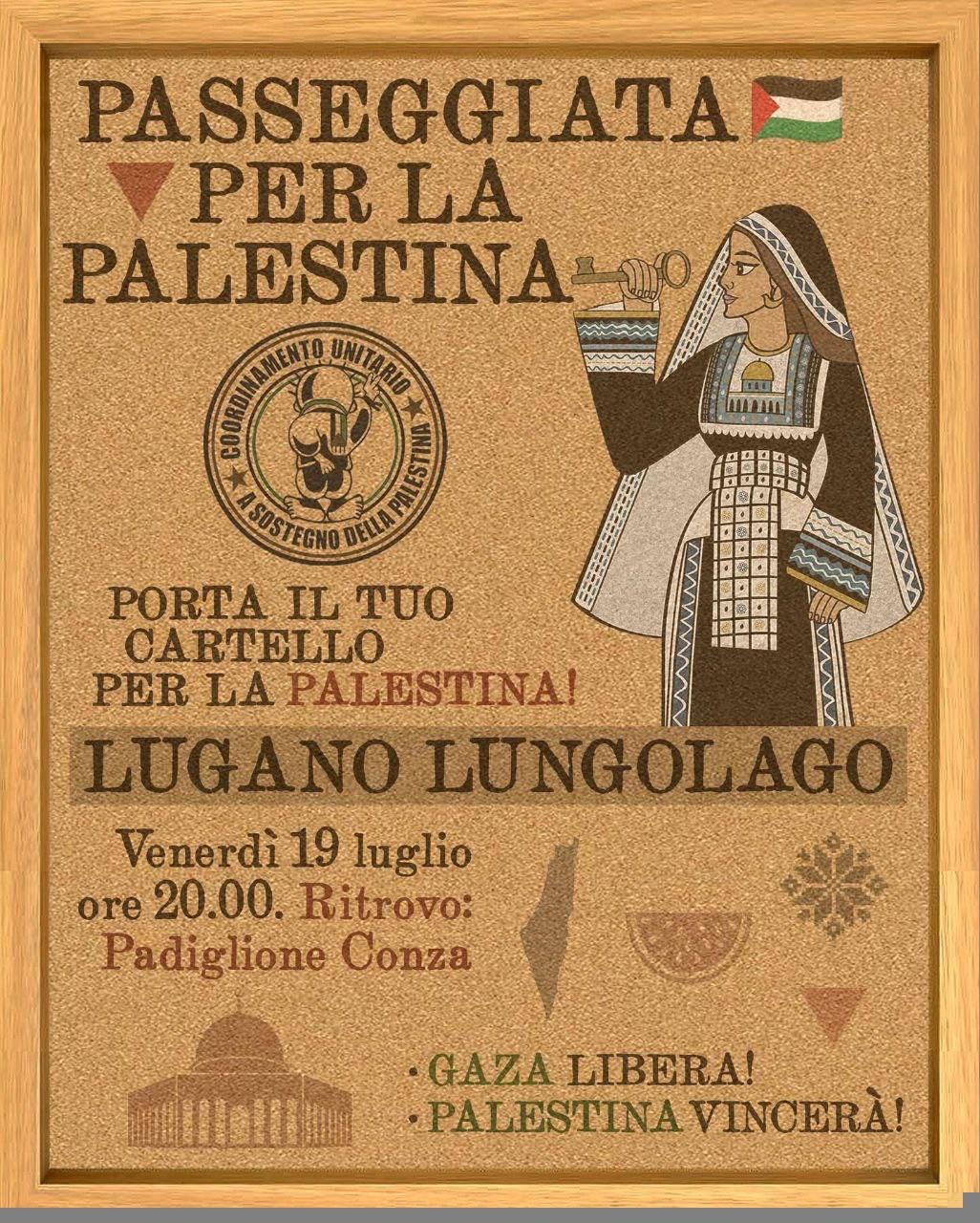 19 LUGLIO – PASSEGGIATA PER LA PALESTINA