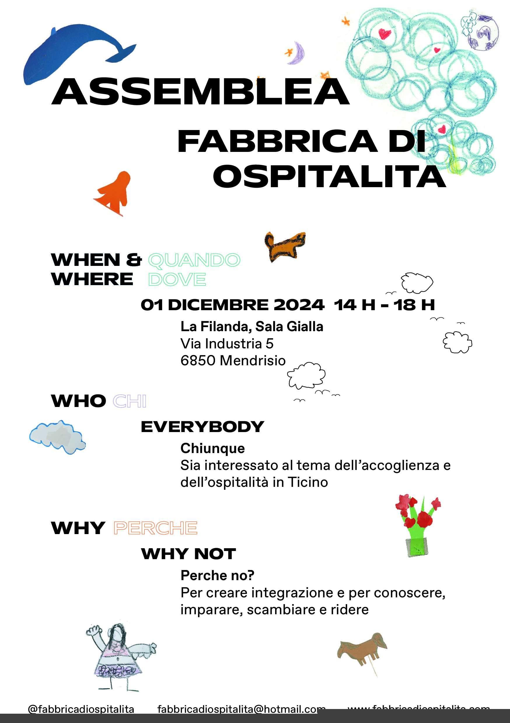 1 DICEMBRE ASSEMBLEA FABBRICA DI OSPITALITÀ