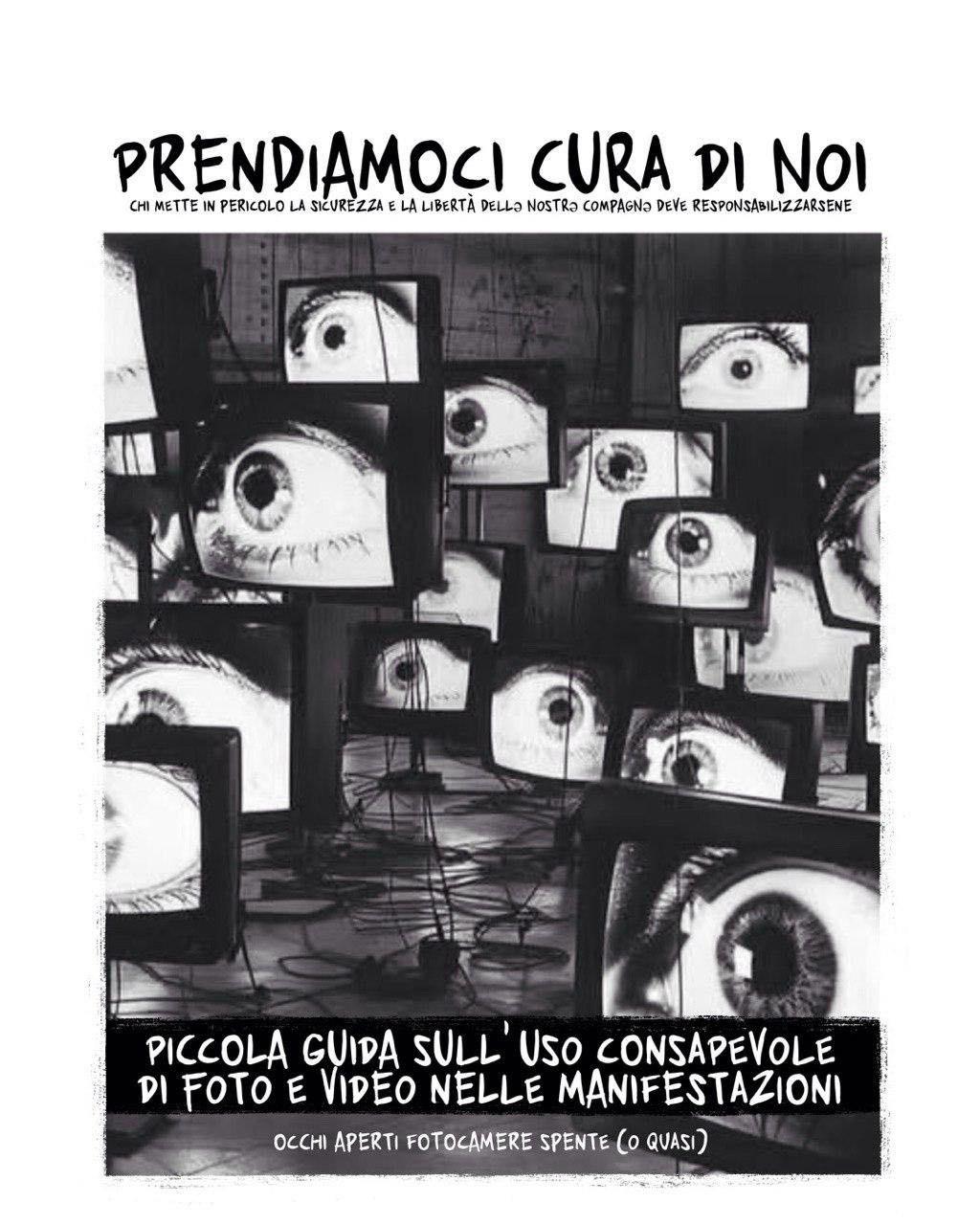 PRENDIAMOCI CURA DI NOI – Chi mette in pericolo la sicurezza e la libertà dellx nostrx compagnx deve responsabilizzarsene